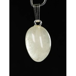 Tumbled Gem Quality Libyan Desert Glass 1.6 gram Sterling Silver Bail Pendant,unique | PENDANT-WORLD.COM | Buy at $45.99