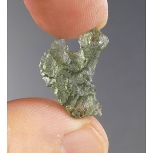 Genuine natural raw Moldavite 1.26 gram with authenticity certificate and box,unique | PENDANT-WORLD.COM | Buy at $62.85