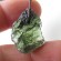 Moldavite fine shape raw drilled pendant 4.3 gram,unique | PENDANT-WORLD.COM | Buy at $69