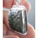 Moldavite fine shape round setting silver pendant 9.3 gram,unique | PENDANT-WORLD.COM | Buy at $165