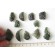 Fine Moldavites 14 pcs collection - hand selected special jewelry shape pieces,70 grams | PENDANT-WORLD.COM | Buy at $780