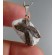 Staurolite Fairy Cross Stone silver pendant,unique | PENDANT-WORLD.COM | Buy at $24.95
