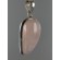 Rose Quartz Cabochon Sterling Silver Pendant 5.2 gram,unique #mp235 | PENDANT-WORLD.COM | Buy at $45