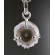 Amethyst stalactite slice silver pendant,unique #mp188 | PENDANT-WORLD.COM | Buy at $48