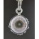 Amethyst stalactite slice silver pendant,unique #mp188 | PENDANT-WORLD.COM | Buy at $48