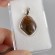 Mexican Fire Agate Free Form Cut Sterling Silver Pendant 5.2g,unique #mp206 | PENDANT-WORLD.COM | Buy at $89