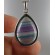 Fine rainbow Fluorite cabochon silver pendant,unique | PENDANT-WORLD.COM | Buy at $59