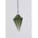 Moldavite gemmy faceted Pendulum with silver chain,unique | PENDANT-WORLD.COM | Buy at $179