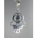 Faceted Moldavite Pendant Sterling Silver Hamsa Hand Symbol (1pc) | PENDANT-WORLD.COM | Buy at $119