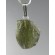 Natural raw Moldavite sterling silver bail pendant 1.7 gram,unique | PENDANT-WORLD.COM | Buy at $112