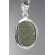 Gem Quality Moldavite Sterling Silver Pendant One Side Faceted 5.2 gram,unique | PENDANT-WORLD.COM | Buy at $420