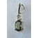 Faceted Moldavite Pendant Sterling Silver 6x4 mm Standard Oval Cut (1 pc) | PENDANT-WORLD.COM | Buy at $49.99