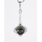 Faceted Moldavite Pendant Sterling Silver 5 mm Bead on Leaf Shape Design (1pc) | PENDANT-WORLD.COM | Buy at $109