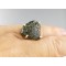 Fine jewelry shape raw Moldavite sterling silver ring size 49 (US 5),unique | PENDANT-WORLD.COM | Buy at $242