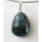 Natural Green Beryl EMERALD Tumbled Stone 925 Silver Bail Pendant,unique | PENDANT-WORLD.COM | Buy at $16.95