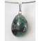 Natural Green Beryl EMERALD Tumbled Stone 925 Silver Bail Pendant,unique | PENDANT-WORLD.COM | Buy at $16.75
