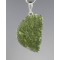 Fine Jewelry Shape Raw Moldavite Pendant Sterling Silver Bail 4.2 gram,unique | PENDANT-WORLD.COM | Buy at $219