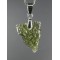 Raw Moldavite sterling silver swivel pendant 1.43 gram,unique | PENDANT-WORLD.COM | Buy at $67.95