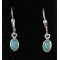 Natural Gem Precious Opal Oval Cut Sterling Silver Earrings,unique | PENDANT-WORLD.COM | Buy at $55
